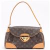Image 1 : Louis Vuitton Brown Monogram Canvas Leather Beverly MM Shoulder Bag