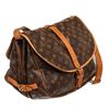 Image 3 : Louis Vuitton Brown Saumur 35cm Crossbody Bag
