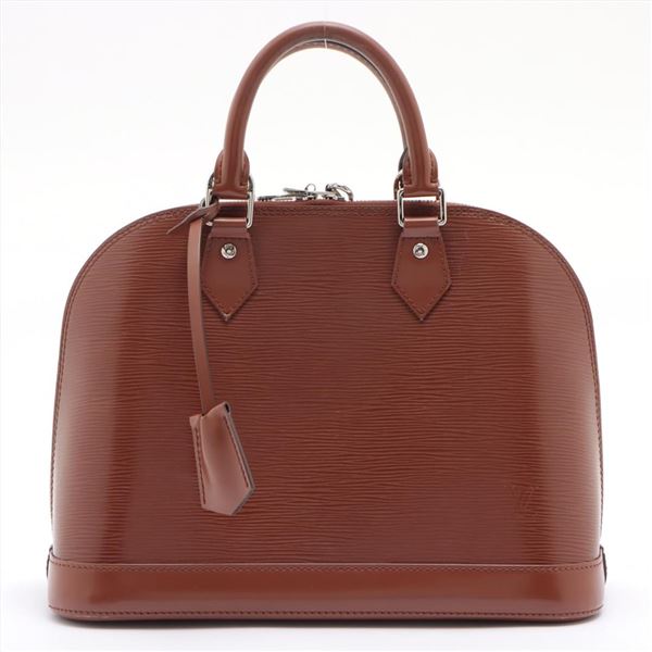 Louis Vuitton Brown Epi Leather Alma PM Handbag