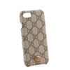 Image 1 : Gucci Phone Case GG Coated Canvas iPhone X/XS Brown