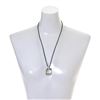 Image 4 : Louis Vuitton Silver Tone Pendant Necklace