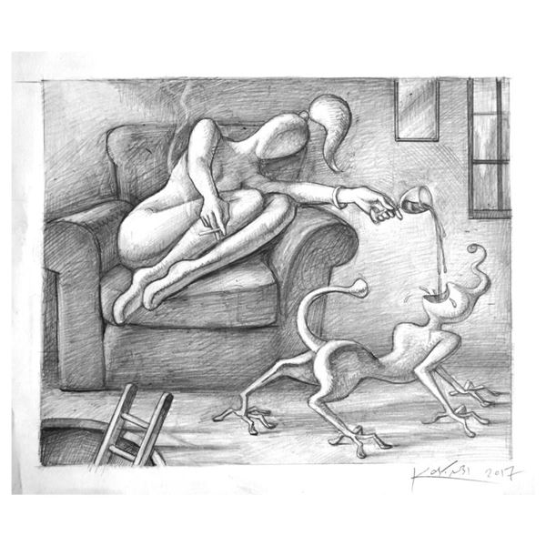 Indulgence by Kostabi Original