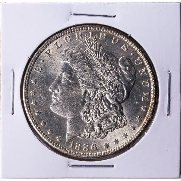 1886 $1 Morgan Silver Dollar Coin