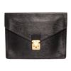 Image 1 : Louis Vuitton Black Epi Leather Porte Document Briefcases