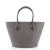 Image 1 : Louis Vuitton Holdall Tote Veau Satin Leather PM Gray