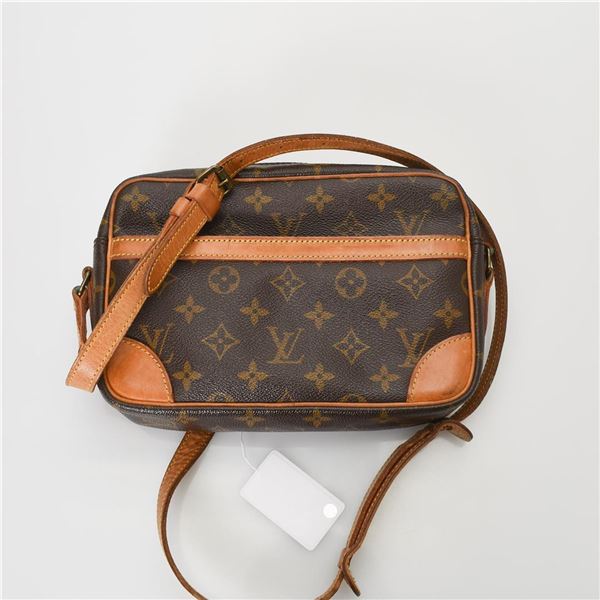 Louis Vuitton Brown Monogram Canvas Leather Trocadero 23 cm Crossbody Bag