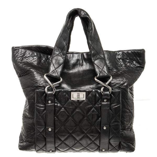 Chanel Black Leather Reissue Shoulder Bag