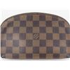 Image 2 : Louis Vuitton Damier Ebene Canvas Leather Cosmetic Pouch