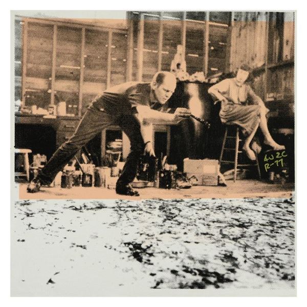 Jackson Pollock at Work by "Ringo" Daniel Funes