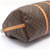 Image 5 : Louis Vuitton Brown Monogram Canvas Leather Keepall 55 cm Bandouliere Duffle Bag