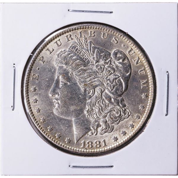1881 $1 Morgan Silver Dollar Coin