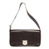 Image 1 : Ferragamo Black Leather Shoulder Bag
