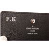 Image 5 : Louis Vuitton Black Leather Enveloppe Carte De Wallet