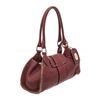 Image 3 : Fendi Burgundy Selleria Mini Tote Bag
