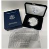 Image 1 : 2004-W $1 American Silver Eagle Dollar Proof Coin w/Case & COA