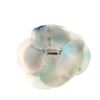 Image 1 : Chanel Camellia Brooch Tie Dye Silk Blue, Multicolor