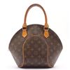 Image 1 : Louis Vuitton Brown Monogram Canvas Leather Ellipse PM Bag