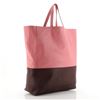 Image 1 : Celine Vertical Bi-Cabas Tote Leather Large Pink, Red