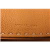 Image 5 : Michael Kors Orange Leather Hutton Clutch Bag