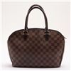 Image 2 : Louis Vuitton Damier Ebene Canvas Leather Sarria Horizontal Bag