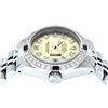 Image 3 : Rolex Ladies Stainless Steel Yellow Diamond & Sapphire Datejust Wristwatch