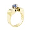 Image 4 : 1.69 ctw Blue Sapphire And Diamond Ring - 14KT Yellow Gold