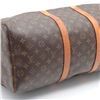 Image 4 : Louis Vuitton Brown Monogram Canvas Leather Keepall 50 cm Duffle Bag