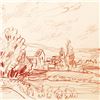 Image 2 : View of Volnay, Burgundy by Ensrud Original