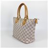 Image 3 : Louis Vuitton Damier Azur Canvas Leather Saleya PM Tote Bag