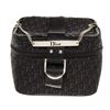 Image 1 : Christian Dior Black Trotter Canvas Enamel Mini Chain Vanity Bag