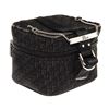 Image 2 : Christian Dior Black Trotter Canvas Enamel Mini Chain Vanity Bag