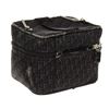 Image 3 : Christian Dior Black Trotter Canvas Enamel Mini Chain Vanity Bag