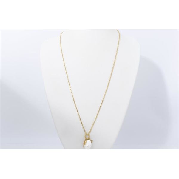 Louis Vuitton Gold-tone Collier Together Necklace