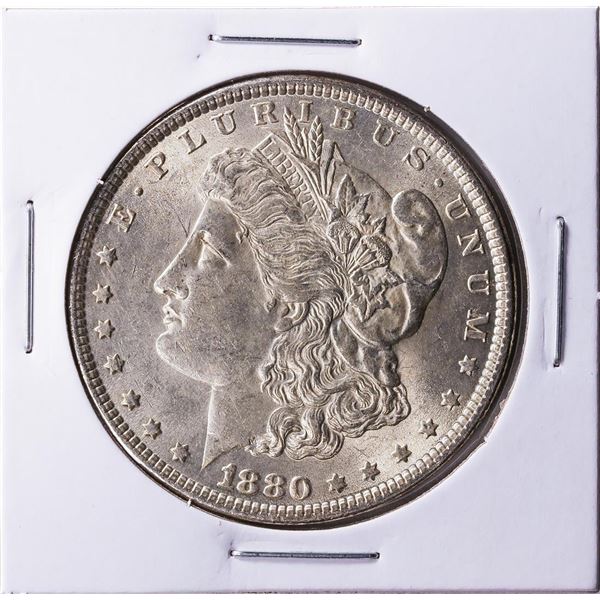 1880 $1 Morgan Silver Dollar Coin CH BU