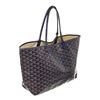 Image 4 : Goyard Blue Goyardine Coated Canvas St. Louis PM Tote Bag