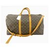 Image 1 : Louis Vuitton Brown Monogram Canvas Leather Keepall 50 cm Bandouliere Duffle Bag