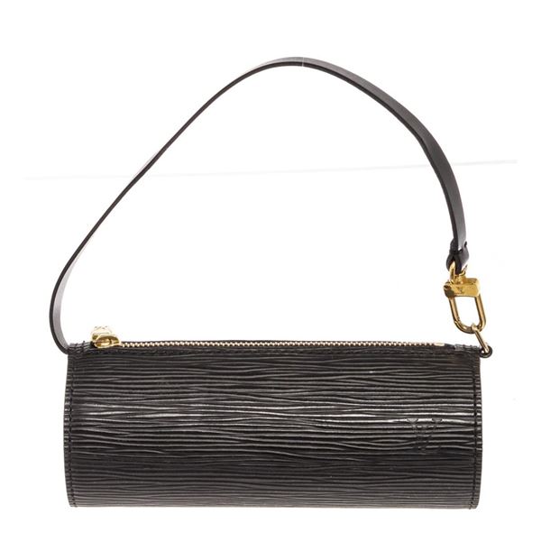 Louis Vuitton Black Epi Leather Mini Papillon Pochette Bag