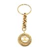 Image 1 : Chanel Gold CC Round Key Chain