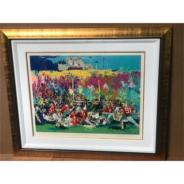 Rose Bowl (Ohio State vs. USC) by Leroy Neiman