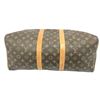 Image 7 : Louis Vuitton Brown Monogram Canvas Leather Keepall 45 cm Duffle Bag Luggage