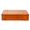 Image 4 : Louis Vuitton Orange Vintage Trunk Luggage Travel Bag