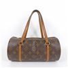 Image 1 : Louis Vuitton Vintage Brown Monogram Canvas Leather Papillon 26 cm Shoulder Bag