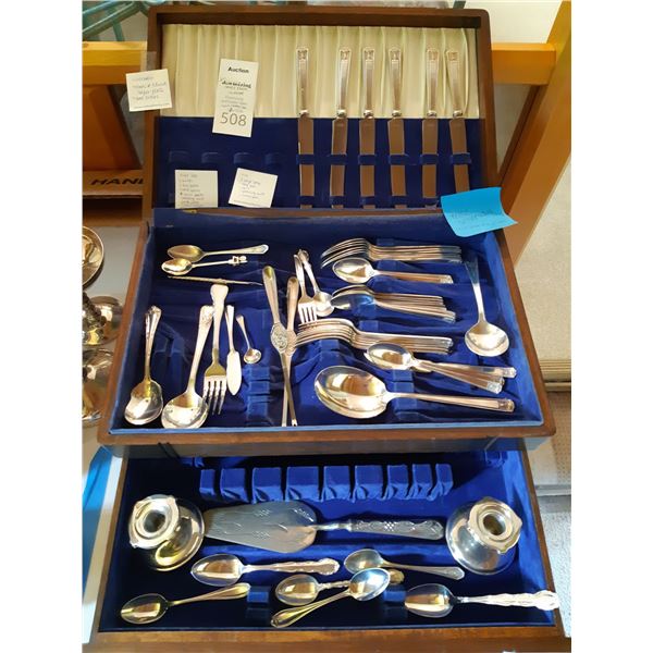 Antique Holmes & Edward's Superplate  "Pillar" Pattern Cat A