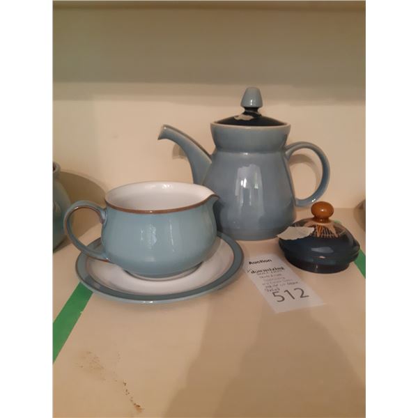 Denby Teapot & Sauce Server Cat A