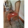 Image 2 : Antique Cane Back Chair Cat C