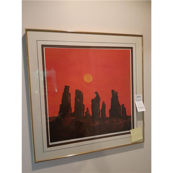 Ruth Adams signed Print Cat B