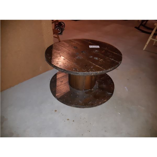 Wood Electric Cable Bobbin Cat C