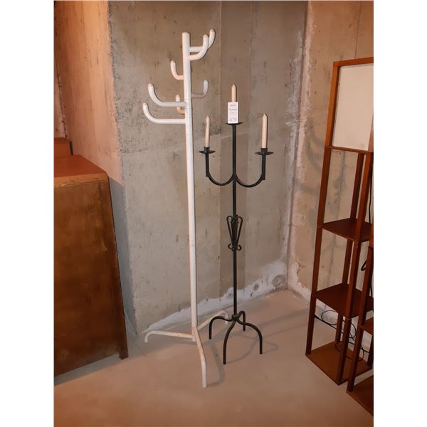 Coat Rack & Candle Holder Stand Cat C