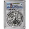 Image 1 : 2021-(S) Type 2 $1 American Silver Eagle Coin PCGS MS69 First Strike Emergency Issue