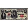 Image 1 : 1907 $5 Woodchopper Legal Tender Note